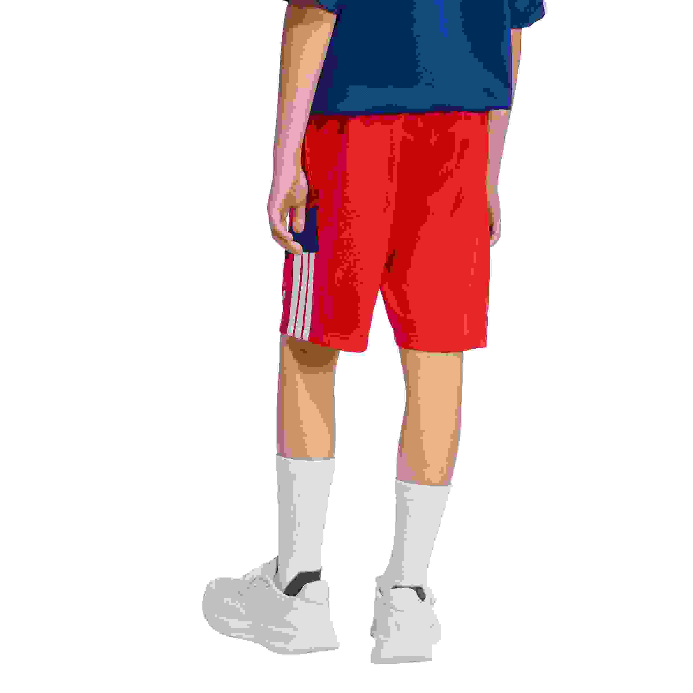 adidas Big Kids' House of Tiro Red/Blue Shorts